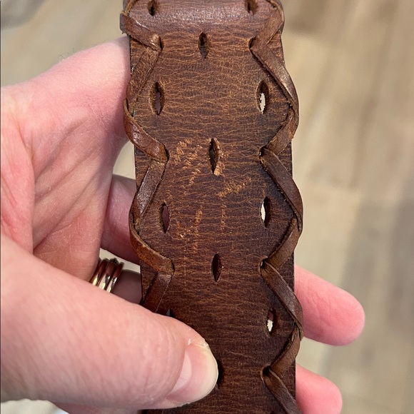 Vintage Massimo - XL, Braided Leather Belt, unisex - Picture 7 of 7